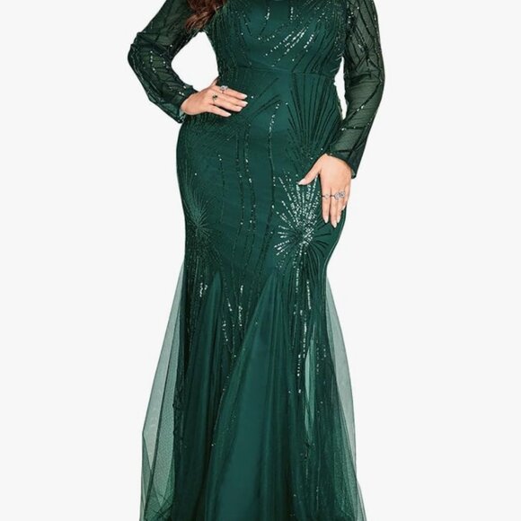 Sequin Formal Gown - Picture 3 of 7